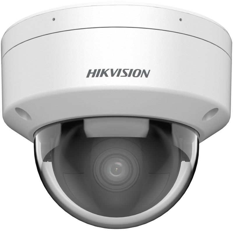 Camera de supraveghere IP Dome 8MP Powered by Darkfighter Hikvision DS-2CD2186G2H-I(2.8MM)(EF), lentila fixa: 2.8mm, iluminare min.: Color: 0.0008 Lux @ (F1.0, AGC ON),B/W: 0 Lux cu IR: 30m, slot card de memorie: microSD/microSDHC/microSDXC card, up to 512 GB, alarma la evenimente: Motion detection