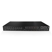 Switch Lindy 8x8 HDMI 4K60 Matrix, latime de banda suportata 18Gbps, rezolutie maxima 3840x2160@60Hz RGB 8bit, LED / LCD Display: OLED, negru