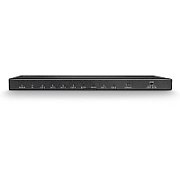 Splitter Lindy 8 Port HDMI 2.0, latime de banda suportata 18Gbps, rezolutie maxima 3840x2160@60Hz 4:4:4 8bit, negru