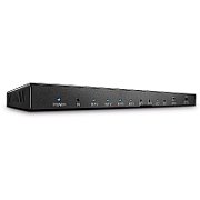 Splitter Lindy 8 Port HDMI 2.0, latime de banda suportata 18Gbps, rezolutie maxima 3840x2160@60Hz 4:4:4 8bit, negru