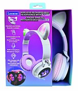 CASTI WIRELESS CU URECHI DE PISICA SI LUMINI, LEXIBOOK