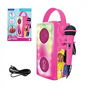 BOXA CU LUMINI&MICROFON FARA FIR, BARBIE