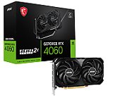 Placa video MSI GeForce RTX 4060 VENTUS 2X BLACK OC 8 GB GDDR6 128 bit