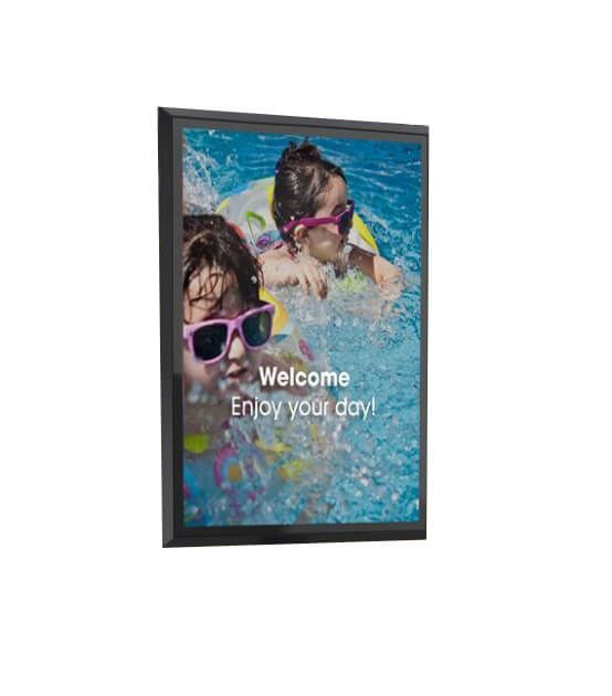 Enclosure perete -carcasa pentru display LG outdoor 49XE4F-M, 49 , Bezel 38.4 mm si rama Vogel's