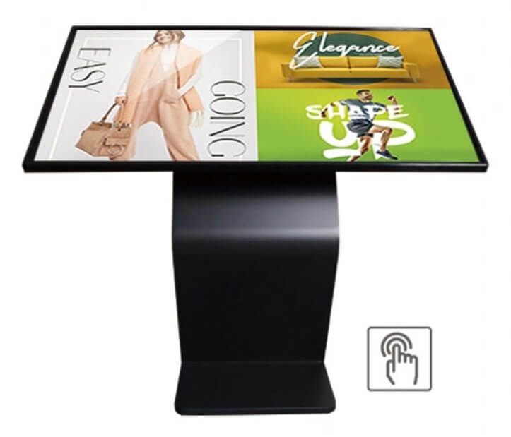 Totem de interior EVOBOARD, K stand cu touch si display 55 ,3840x2160, Android 11