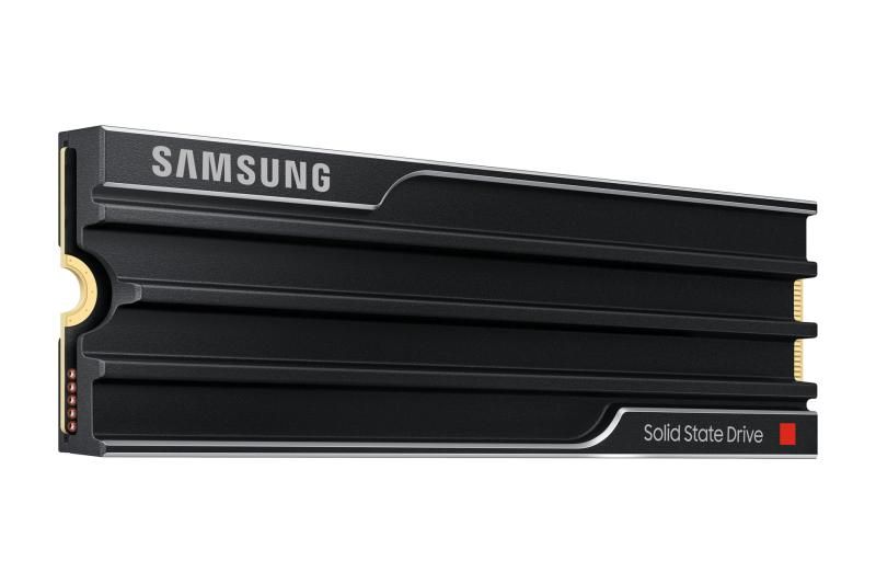 SAMSUNG 9100 PRO SSD Heatsink NVMe M.2 4TB PCIe 5.0 14.800 MB/s Read 13.400 MB/s Write Internal SSD for PC-Gaming and video editing