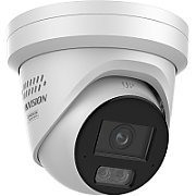Hikvision DS-2CD2387G3-LIS2UY/SL 2.8mm PL 8 MP Cameră de rețea turret fixă hibridă inteligentă cu ColorVu