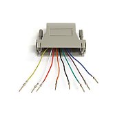 DB25 TO RJ45 MODULAR ADAPTER/M/F