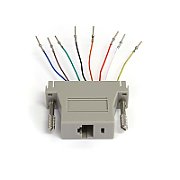 DB25 TO RJ45 MODULAR ADAPTER/M/F