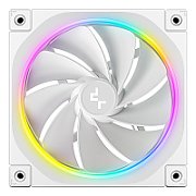 Ventilatoare DEEPCOOL FL12R-3in1 120mm, CFM 55, presiune 2.59 mmAq, viteza de rotatie 500-2100 RPM +/- 10%, alb