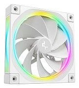 Ventilatoare DEEPCOOL FL12R-3in1 120mm, CFM 55, presiune 2.59 mmAq, viteza de rotatie 500-2100 RPM +/- 10%, alb