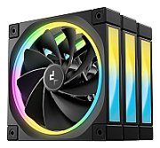 Ventilatoare DEEPCOOL FL12R-3in1 120mm, CFM 55, presiune 2.59 mmAq, viteza de rotatie 500-2100 RPM +/- 10%