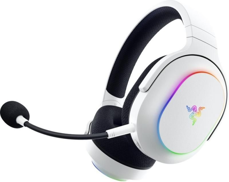 Casti Razer Barracuda X Chroma, wireless, bluetooth,  frecventa raspuns 20 Hz – 20 kHz, conectivitate 2.4 GHz Wireless/Bluetooth,  microfon unirectional detasabil, frecventa de raspuns microfon: 100 Hz - 10 kHz, autonomie pana la 70h (iluminare oprita, mod wireless), pana la 35h (iluminare pornita