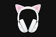 Casti Razer Kraken Kitty V2 Bluetooth 5.2Quartz Edition, interfata USB- A, sensibilitate 92.5 dB SPL / mW @ 1kHz si sensibilitate microfon 42 dBV /Pa, alb