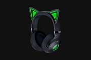Casti Razer Kraken Kitty V2 Bluetooth 5.2Quartz Edition, interfata USB- A, sensibilitate 92.5 dB SPL / mW @ 1kHz si sensibilitate microfon 42 dBV /Pa, negru