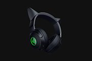 Casti Razer Kraken Kitty V2 Bluetooth 5.2Quartz Edition, interfata USB- A, sensibilitate 92.5 dB SPL / mW @ 1kHz si sensibilitate microfon 42 dBV /Pa, negru
