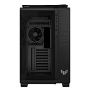 Carcasa ASUS TUF GAMING GT502 HORIZON Mid Tower ARGB NEGRU, Tempered Glass, Sloturi Expansiune 8+ 3 aditional verticale, Drive Bays: 2x3.5  2x2.5 , Ventilatoare Suportate: 4 (spate: 1x120mm, sus: 3x120mm sau 2x140mm), Format Placa De Baza Suportat: Mini-ITX, Micro-ATX, ATX, Lungime Maxima Placa