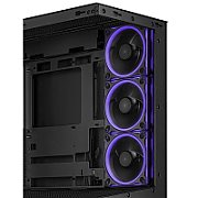 Carcasa ASUS A31 PLUS Mid Tower ARGB NEGRU, Tempered Glass, Sloturi Expansiune 7, Drive Bays: 2x3.5 /2.5 , Ventilatoare Suportate: 7 (spate: 1x120mm sau 1x140mm, sus: 3x120mm sau 2x140mm, lateral: 3x120mm), Ventilatoare Incluse: 4 (spate: 1x120mm, lateral: 3x120mm), Format Placa De Baza Suportat