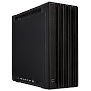 Carcasa ASUS PROART PA602 WOOD EDITION METAL Mid Tower ARGB NEGRU, Tempered Glass, Sloturi Expansiune 8+2 aditional verticale, Drive Bays: 4x3.5 /2.5  4x2.5 , Ventilatoare Suportate: 6 (spate: 1x120mm sau 1x140mm, fata: 2x200mm, sus: 3x120mm sau 3x140mm), Ventilatoare Incluse: 3 (spate: 1x120mm