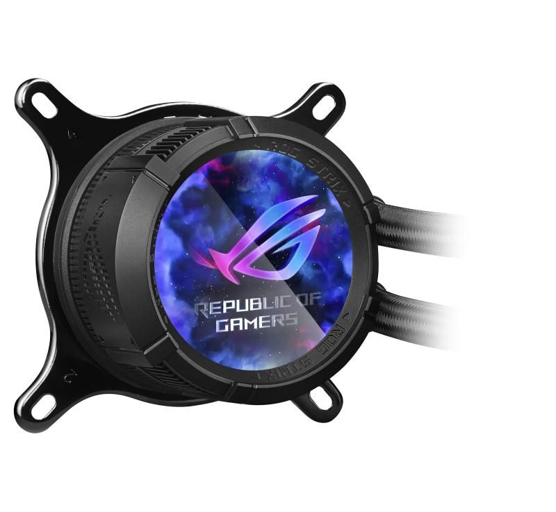 Cooler CPU ASUS ROG Strix LC III 360 ARGB LCD BLACK 3x Fan Slots 120mm, Speed: 800-2200 RPM, 36dB, Intel: LGA 1700, 1200, 115x, AMD: AM5,AM4