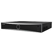NVR Hikvision DS-7716NXI-K4/16P(D) Up to 16-ch IP camera inputs, plug & play with 16 power-over-Ethernet (PoE) interfaces H.265+/H.265/H.264+/H.264 video formats Up to 2-ch@12 MP or 4-ch@8 MP or 8-ch@4 MP or 16-ch@1080p decoding capacity Up to 160 Mbps incoming bandwidth Adopt Hikvision Acusense
