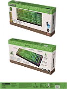 Tastatura mecanica gaming BlackWidow V4 X (Green Switch) - Minecraft Edition , layout US, taste ABS, layout US, cu 6 butoane customizabile, negru