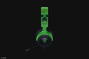 Casti gaming Razer Kraken V4 X Minecraft Edition., frecventa raspuns 20 Hz – 28 kHz,impendanta 32 Ω, driver customized Dynamic  40 mm Drivers, sensibilitate96 dBSPL/mW at 1 kHz by HATS, frecventa microfon 100 Hz – 10 kHz,sensibilitate microfon -42 ± 3 dBV/Pa, 1 kHz, iluminare Razer Chroma™ RGB, 7.1