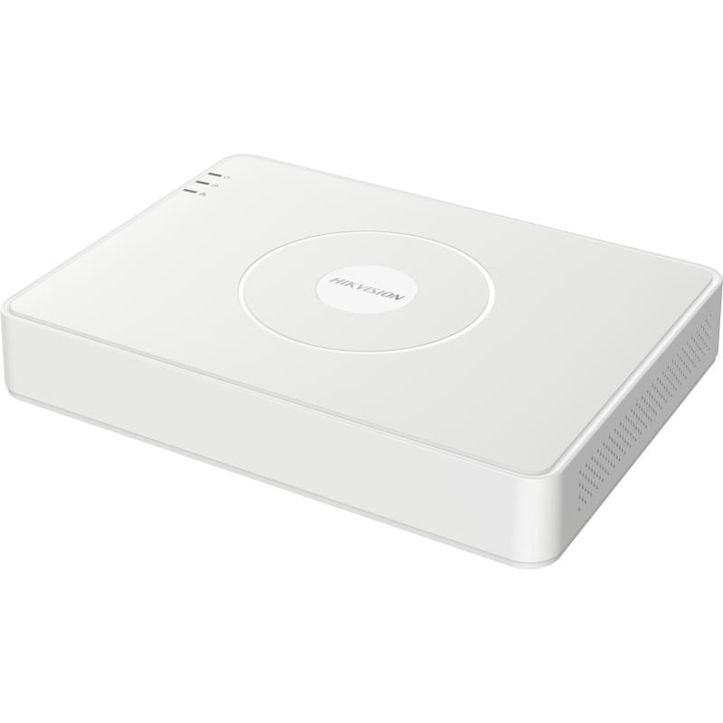 DVR Hikvision 16 canale DS-7116HGHI-M1(E), TURBO HD, H.265 Pro+/H.265 Pro/H.265 video compression, BNC interface (1.0 Vp-p, 75 Ω), supporting coaxitron connection, up  to 18-ch IP camera inputs (up to 5MP), Up to 1080p Lite@15 fps encoding capability, Max. 1200 m for 720p HDTVI signal, 1SATA