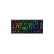 Tastatura gaming wireless mecanica HyperX Alloy Rise 75, switch-uri HX Red – Linear, Dual mode 2,4GHz si Bluetooth, Hot-Swappable, format 75%, pana la 80 de ore autonomie cu backlighting, PC/console