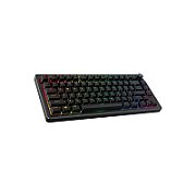 Tastatura gaming wireless mecanica HyperX Alloy Rise 75, switch-uri HX Red – Linear, Dual mode 2,4GHz si Bluetooth, Hot-Swappable, format 75%, pana la 80 de ore autonomie cu backlighting, PC/console