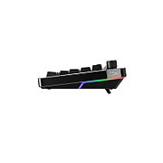 Tastatura gaming wireless mecanica HyperX Alloy Rise 75, switch-uri HX Red – Linear, Dual mode 2,4GHz si Bluetooth, Hot-Swappable, format 75%, pana la 80 de ore autonomie cu backlighting, PC/console