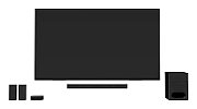 Soundbar Sony HTS60, 5.1ch, 1000 W