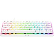 Tastatura Razer Huntsman V3 Pro Mini, swtich Razer™ Analog Optical Switch Gen-2, iluminare Razer Chroma RGB, US layout, alb