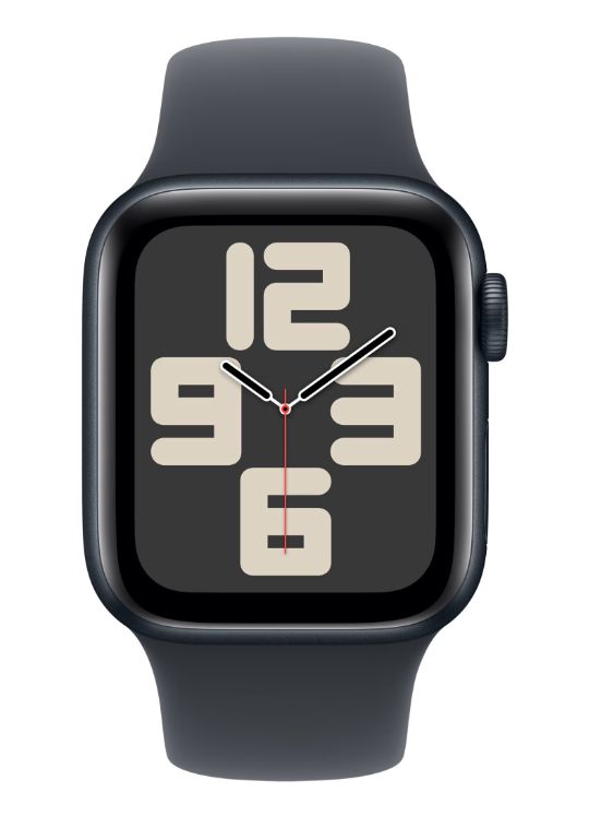 Smartwatch Apple Watch SE (2024) GPS 40mm Midnight Aluminium Case with Sport Band S/M - Midnight