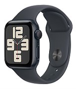 Smartwatch Apple Watch SE (2024) GPS 40mm Midnight Aluminium Case with Sport Band S/M - Midnight