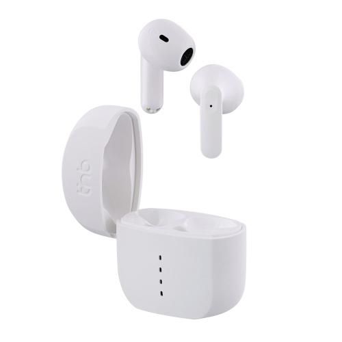 TNB ZIP 2 - semi in-ear TWS earphones - White  EBZIPP2WH  (timbru verde 0.18 lei)