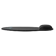 MousePAD SPACER, suport incheietura cu gel, cauciuc si material textil, 240 x 220 mm, negru  SPMP-PAD-GEL-BK 
