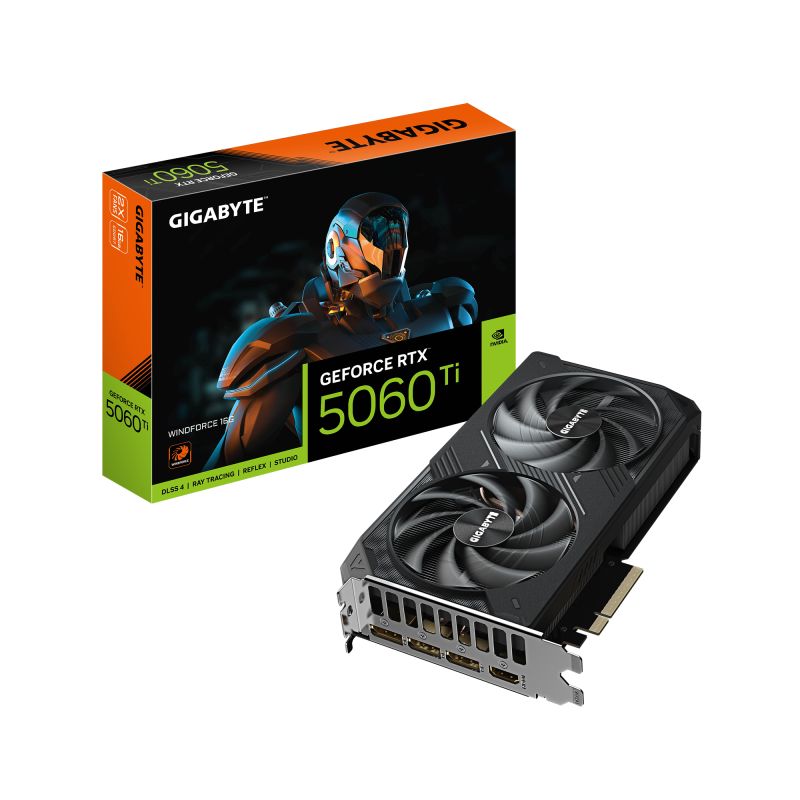 GIGABYTE GeForce RTX 5060 Ti WINDFORCE 16GB