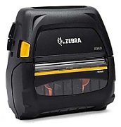 DT Printer ZQ521, media width 4.45 /113mm English/Latin fonts, Bluetooth 4.1, linerless, stnd battery, EMEA Certs