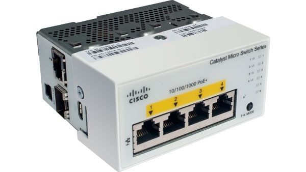Catalyst Micro Switch for Walljack Deployments, 2 x SFP Up