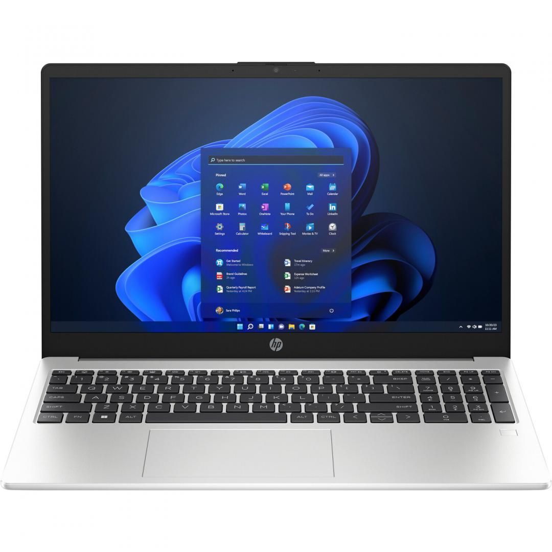 Laptop HP 250 G10, 15.6 inch 1920 x 1080, Intel Core i3-1315U (6 C / 8 T, 3.3 GHz - 4.5 GHz, 10 MB cache), 8 GB DDR4, 512 GB SSD, Intel UHD Graphics, Windows 11 Pro