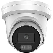 Camera de supraveghere IP Turret 8MP Hikvision DS-2CD2387G3- LI2UY(2.8MM), lentila fixa 2.8mm, iluminare min: Color: 0.0005 Lux @ (F1.0, AGC ON),0 Lux cu lumina alba: 30m, IR 30m, microfon incorporat, slot card de memorie: microSD/microSDHC/microSDXC maxim 512GB, alarma la evenimente: Motion