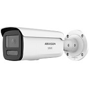 Camera de supraveghere IP Bullet 4MP Hikvision DS-2CD2T87G3-LIY(2.8MM), lentila fixa 2.8mm, iluminare min: Color: 0.0005 Lux @ (F1.0, AGC ON),0 Lux  cu lumina alba: 60m, IR: 60m, slot card de memorie: microSD/microSDHC/microSDXC maxim 512GB, alarma la evenimente: Motion detection (support alarm