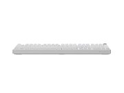 Tastatura gaming mecanica cu fir Genesis Thor 404, iluminare RGB, 107 taste, 11 butoane multimedia, alb