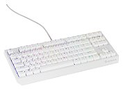 Tastatura gaming mecanica cu fir Genesis Thor 230 TKL, iluminare RGB, switch Linear, switch model Outemu Red, numar taste 87, 11 butoane multimedia, lungime cablu 1.6m, dimensiuni 363 x 155 x 39 mm, alb