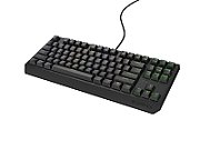 Tastatura gaming mecanica cu fir Genesis Thor 230 TKL, iluminare RGB, switch Linear, switch model Outemu Red, numar taste 87, 11 butoane multimedia, lungime cablu 1.6m, dimensiuni 363 x 155 x 39 mm, negru