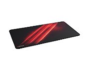 Mousepad Genesis Carbon 500 Maxi Flash, material cauciuc + textil, dimensiuni 900x450x2.5 mm, negru/rosu