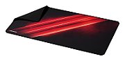 Mousepad Genesis Carbon 500 Maxi Flash, material cauciuc + textil, dimensiuni 900x450x2.5 mm, negru/rosu