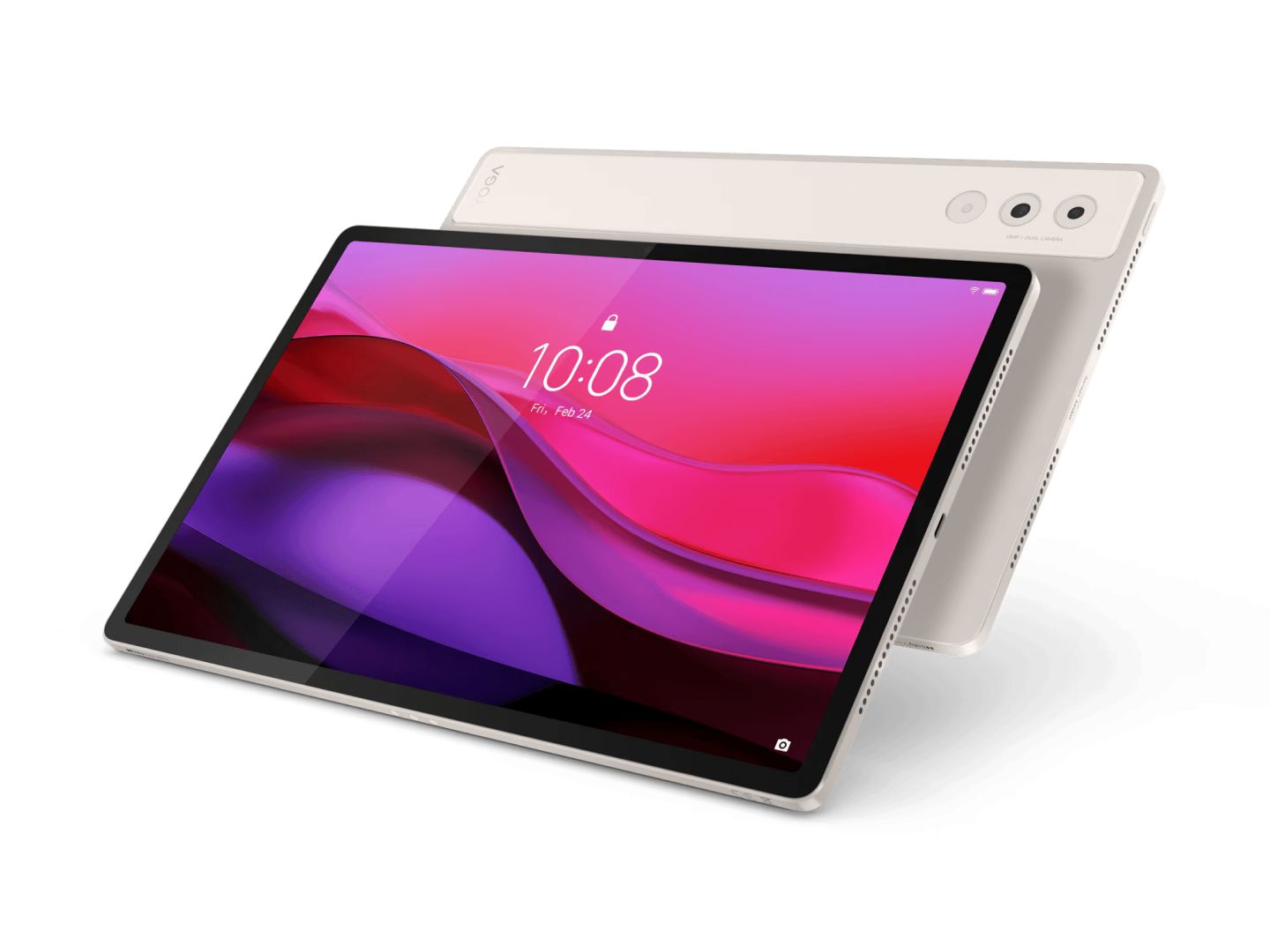 Tableta Lenovo Yoga Tab Plus TB520FU, 12.7  3K (2944x1840) LTPS 650nits (typical) / 900nits (peak) Anti-reflection, 100% DCI-P3, 144Hz, Touch, In-cell, 10-point Multi-touch, CPU: Qualcomm® Snapdragon® 8 Gen 3 Mobile Platform (8C, 1x X4 @3.3 GHz + 2x A720 @2.95 GHz + 3x A720 @3.14 GHz + 2x A520 @2.26