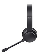 Casti Trust Ayda wireless ENC, conectivitate 3.5mm, USB-C, frecventa raspuns 20 Hz, 20.000 Hz, senzitivitate 90 dB, negru